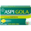 BAYER SpA Aspi Gola 16 Pastiglie contro faringite e Mal di Gola Limone-Miele