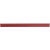 OFFICER PRODUCTS DONAU - Guide di serraggio universali, 10 pezzi, DIN A4, 6 mm, per circa 60 fogli/morsettiera per strisce di protezione della privacy/clip di fissaggio/PVC plastica/rosso