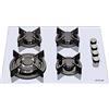 MILLAR GH6041XEW 60cm 4 fornelli in vetro piano cottura a gas