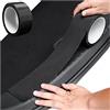 CGEAMDY Protezione per porta dell'auto, 5 cm x 5 m, pellicola universale di protezione per portiera dell'auto, adatta per la maggior parte delle auto, per SUV, accessori esterni per auto (colore nero)