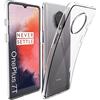 N NEWTOP Custodia Cover Compatibile con OnePlus 7T, Morbido TPU CLEAR Gel Silicone Anti Graffio Trasparente Slim Sottile Flessibile Case Posteriore Protettiva