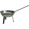 EL ZORRO Imex der Fuchs 71081 - Padella in Ferro con Supporto, 26 x 10 cm