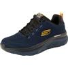 Skechers Sport D'lux Walker, Sneaker Uomo, Navy, 45 EU