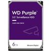 Western digital Hard Disk 3.5 6tb Western digital WD Purple Sata III 6Gb/s Viola [WD64PURZ]