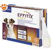 Virbac Dog EFFITIX Spot-On Cani di Taglia Piccola (4-10kg) - Confezione Da 4 Pipette