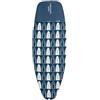 Addis - Copriasse da stiro Deluxe, colore: Blu Navy/Bianco, 135 x 46 cm