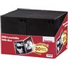 HAMA Custodie DVD Singole Case, 30 Pezzi, Nero