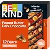 BE-KIND Barretta al Gusto di Burro di Arachidi e Cioccolato Fondente, Snack Senza Glutine, 1 Confezione x 12 Barrette da 40 g
