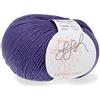 ggh Merino Soft | 100% Lana Merino - Superwash | 50g di Lana per Lavorare a Maglia o all'Uncinetto | Colore 138 - Viola