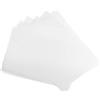Netuno 50x carta trasparente bianca formato A3 29,7 x 42 cm 160g carta traslucida stampabile da disegno per modellismo artisti disegno grafica copia calligrafia