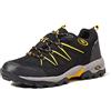 Brütting Mount Hunter Low Scarpe da Arrampicata Basse Uomo, Nero (Nero/Giallo), 38 EU