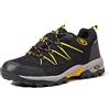 Brütting Mount Hunter Low Scarpe da Arrampicata Basse Uomo, Nero (Nero/Giallo), 42 EU