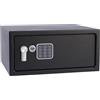 YALE Cassaforte Elettronica con Allarme per Laptop YLC/200/DB2 Nero, Allarme Integrato 130 dB, Struttura e Bulloni di Bloccaggio in Acciaio