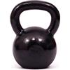 Conquest Os Kettlebell kg 20 in ghisa con base in gomma