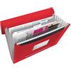 ESSELTE VIVIDA Archivio a soffietto 6 scomparti - Rosso VIVIDA - 624016