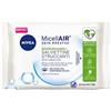 Nivea MicellAIR Skin Breathe Salviettine struccanti occhi labbra viso biodegradabili