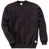 Carhartt Felpa Girocollo, Vestibilità Ampia, Media Pesantezza, Uomo, Nero, L