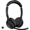 Jabra GN Cuffie Jabra Evolve2 55 wireless Bluetooth 5.2 Nero [ATJABVP00000648]