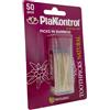 Ideco Plakkontrol - Toothpicks Natural Picks in Bamboo, 50 Pezzi