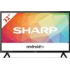 Sharp Smart TV 32 Pollici HD Ready Display LED Android TV TRU resolution - 32FG2EA