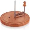 kela Affettacaserotondo 16 x Ø 22 cm, tagliaformaggio, affettacacao, LUXUS, legno di faggio