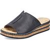 Rieker 629 M9, Ciabatte Donna, Nero 00, 36 EU