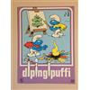 DipingiPuffi 4 L'inverno dei Puffi Linea Puffi Ed. AMZ 1985 1a edizione