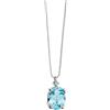 Comete Collana Topazio Azzurro Comete GLB1206