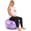 Core Balance Gym Ball- Palla da Palestra in Materiale Resistente- Esercizi Fitness Yoga Gravidanza -Anti Scoppio- Anti Scivolo- 55cm 65cm 75cm 85cm- Pompa rimozione Inclusi