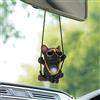 OOTSR Ciondolo per Specchietto Retrovisore Auto - Bulldog Creativo, Decorazione in Miniatura, Idea Regalo Divertente