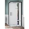 Novellini Glax 1 2.0 A 100x70 Cabina Multifunzione con Hammam - Colore: Silver - Rubinetteria: Miscelatore Meccanico - Altezza Piatto Doccia: CM 4.5 - Verso: Sinistro