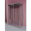 Grandform/Kinedo SX6 IDRO Box Idromassaggio 110X70 Porta Scorrevole+Fisso - Colore Piatto Doccia : Antracite Matt