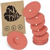 MySweetStitch - 10 x FreeStyle Libre 3 cerotti sensore, Overpatch rotondo Ø 60mm, con foro di ventilazione, cerotto impermeabile, traspirante, delicato sulla pelle, Corallo