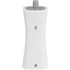 Grunwerg Gmill Macina sale e pepe 2 in 1, plastica, bianco