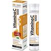 Sanavita Integratore Alimentare con Vitamina C - Compresse Effervescenti - Confezione da 20 compresse - Gusto Arancia - 50061