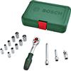Bosch Set con cricchetto da 1/4 da 14 pezzi | Accessori Utensili Manuali