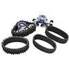 Amewi 010-24448 - Coppia di Ingranaggi con cingoli in Gomma per Scale Crawler