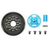 Tamiya TAM54500 300054500 - Set di Trasmissione ad Alta velocità TT-02, 68 Turn, Colore: Nero