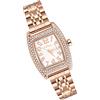 MicLee Orologi da donna Orologi al quarzo per ragazze Numeri quadrati con quadrante in lega con diamanti incastonati Moda di lusso Movimenti della casa Impermeabile orologi luminosi