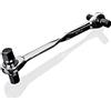 NUZAMAS Utensili a mano con chiave a cricchetto 4-in-1 per chiave a bussola NUZAMAS Utensili a due vie con chiave a doppio senso 10 12 14 17mm metrico