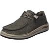 Skechers Tandro, Scarpe casual Uomo, Dark Taupe, 39.5 EU