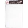 Anita's docrafts Ant di Anita 1517000 - Set di Carte Bianche e Buste (A4, 4 unità), Bianco