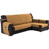 Martina Home Ribera Copri Chaise Longue, Braccio Destro, Consistenza, Dorato, 280 CM