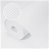Origuuds Tappetino per Cassetti Antiscivolo, Rivestimento Cassetti, Non-Adesivo EVA Plastica Proteggere Armadietti Frigorifero Ripiani Cassetti (30cmx300cm/Bianco)