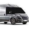 LCAUTFR Copertura Avvolgente per Parabrezza per F iat Ducato Parasole Parasole per Finestra Anteriore Telone di Protezione Parabrezza Oxford Impermeabile 600D
