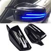 Hacreyatu 1 Paio Calotta Specchio Retrovisore a Sinistra Destra Coperchi a specchio laterale per Mercedes Benz W176 W204 W246 W212 W221 C117 X204 X156