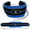 Urban Lifters Cintura Palestra per Dip Sollevamento Pesi da Immersione - 15cm Schiena Lombare Supporto con 82cm Catena. Cintura Pesi, Cintura Trazioni, Cintura Dip, Dipping Belt
