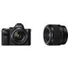 Sony Alpha 7M2K, Kit Fotocamera Digitale Mirrorless con Obiettivo Intercambiabile SEL 28-70mm & SEL 50F18F Obiettivo a Focale Fissa 50 mm F1.8