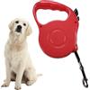 Mondo Idea Guinzaglio Retrattile per Cani 3 Metri (S - 12Kg) / 5 Metri (M - 20Kg) Resistente agli Strattoni, Adatto a Cani Taglia Piccola e Taglia Media, Nylon Anti-Groviglio (MEDIUM - MAX 20 KG, ROSSO)