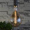 SD LUX E27 LED Lampadine 8W Ambra Lampada a Sospensione PS160 XXL Lampadine Decorative 450LM (40W Equi.) Dimmerabile Vintage Lampadina Edison Lampada a Sospensione, Bianco Caldo 2200K,1 Pezzo
